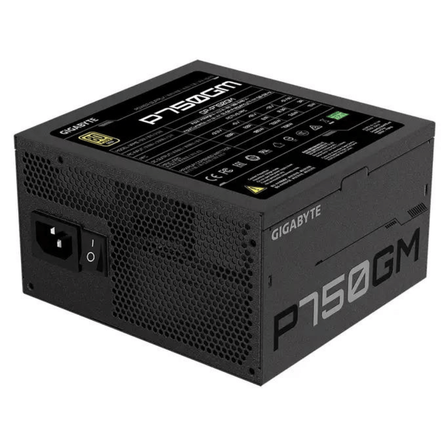 GIGABYTE P750GM 750w 80 Plus Gold Fully Modular