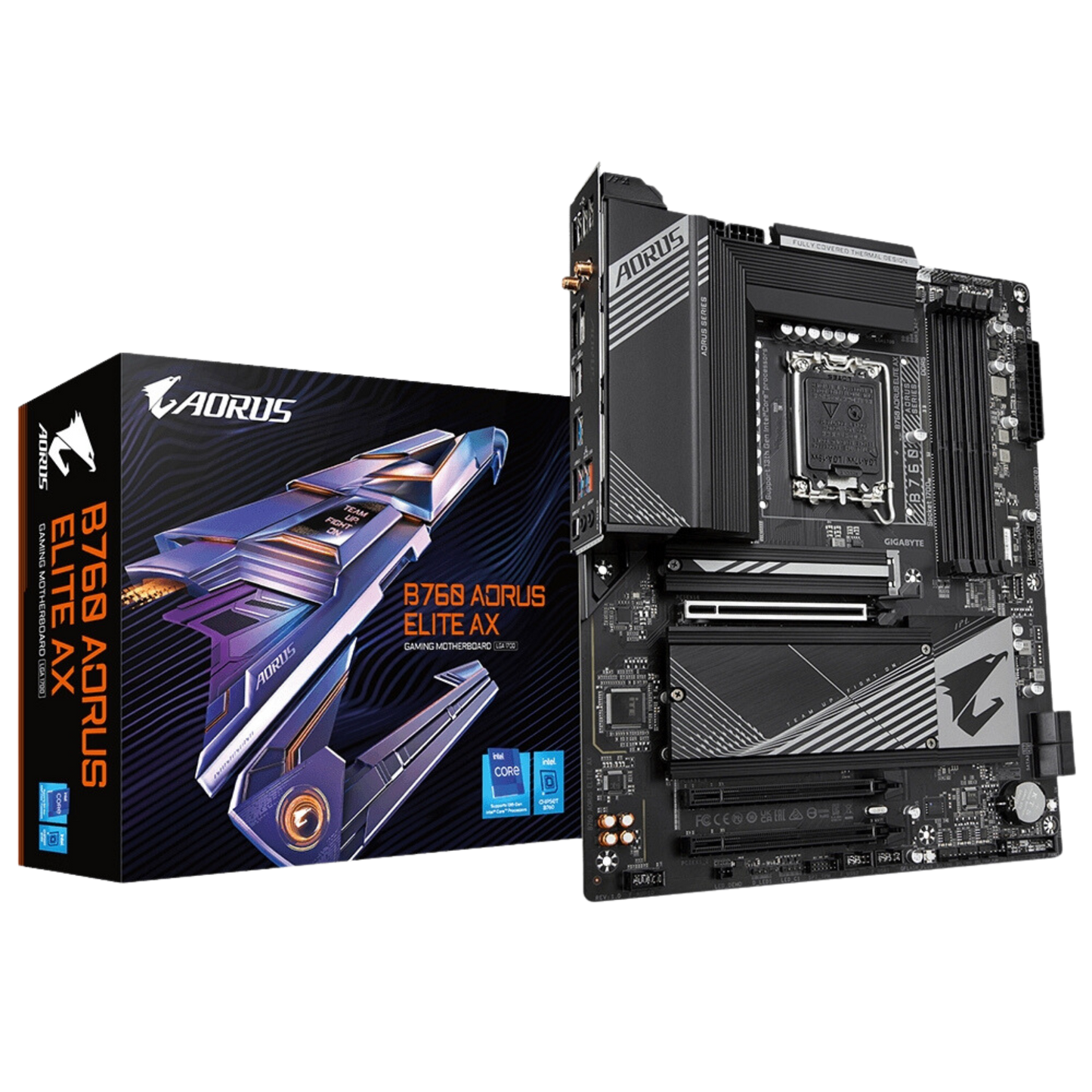 Gigabyte B760 AORUS ELITE AX ATX LGA1700 Motherboard