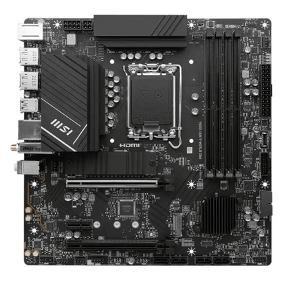 MSI PRO B760M-A WIFI DDR4 Micro ATX LGA1700