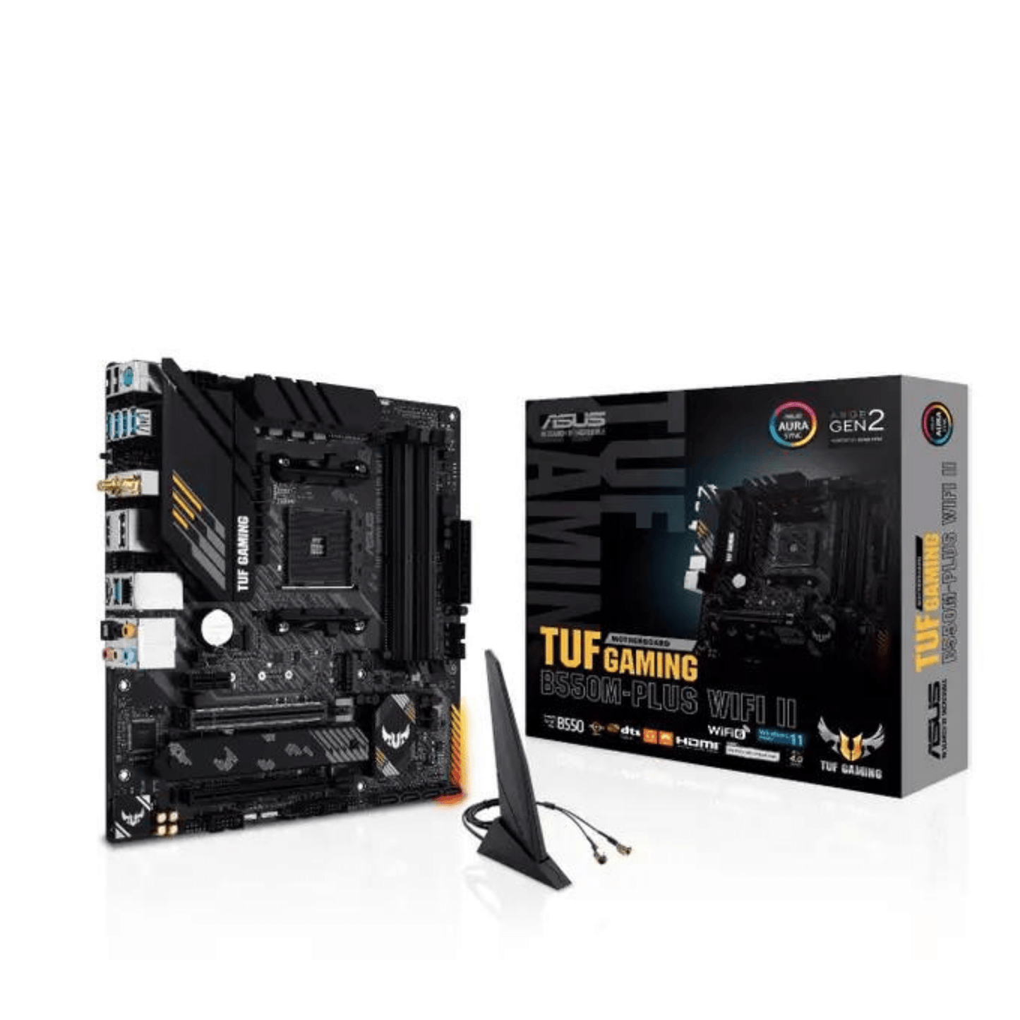 Asus TUF GAMING B550M-PLUS WIFI II Micro ATX AM4 Motherboard