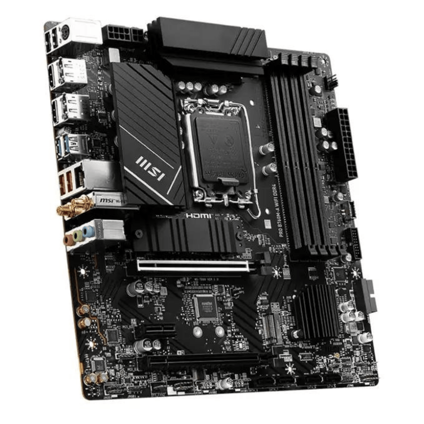 MSI PRO B760M-A WIFI DDR4 Micro ATX LGA1700