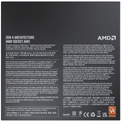 AMD Ryzen 5 7600X 4.7 GHz 6-Core Processor