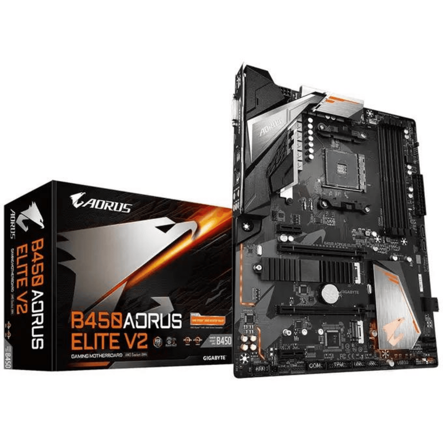 Gigabyte B450 AORUS ELITE V2 ATX AM4 Motherboard